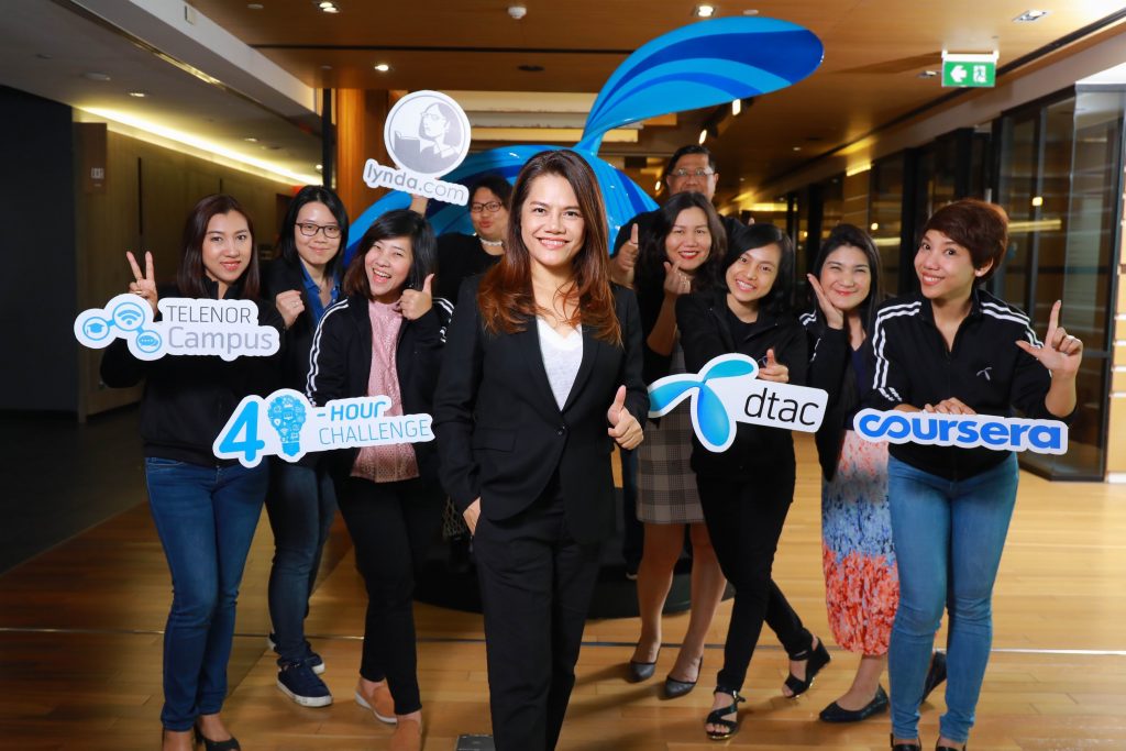 ดีแทคตั้งเป้าเชิงรุก สร้างพนักงานที่มากความสามารถด้านดิจิทัลระดับท็อปได้ ภายในปี 2561