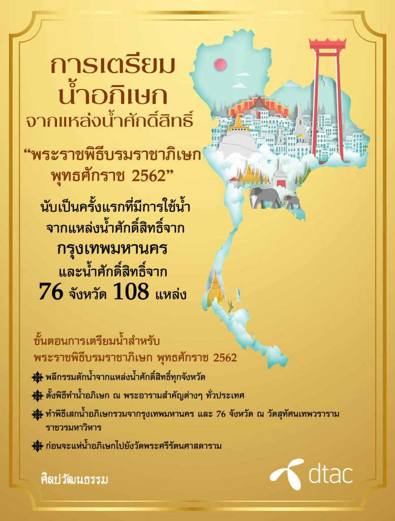 การเตรียมน้ำอภิเษกจากแหล่งน้ำศักดิ์สิทธิ์