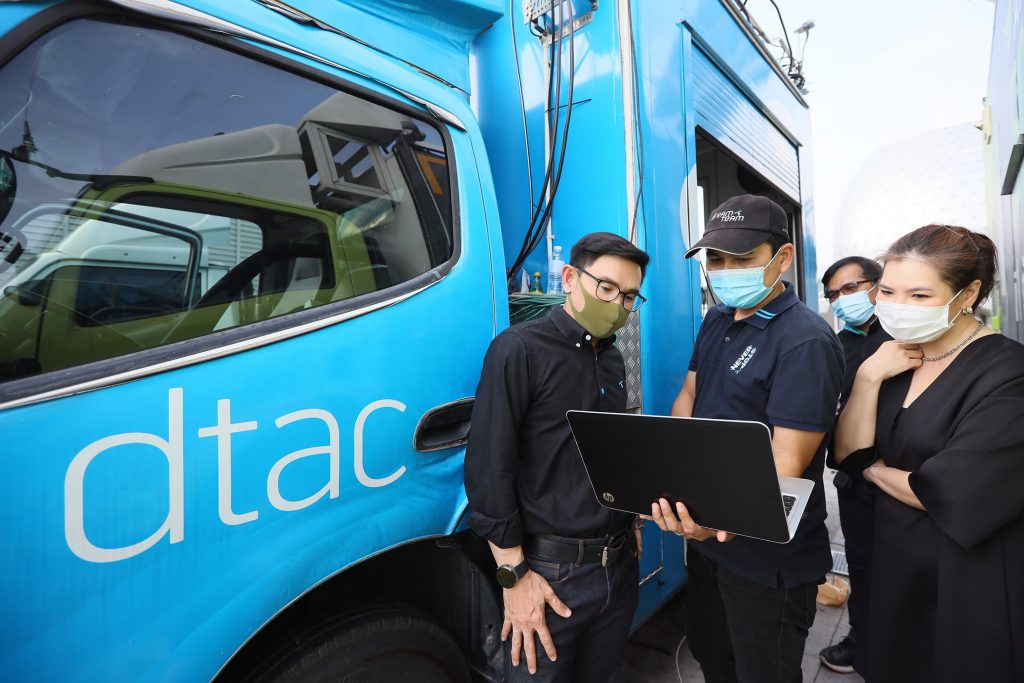 dtac Supports High-Speed Internet at Thailand’s Largest Field Hospital with 5,200 Beds at Muang Thong Thani