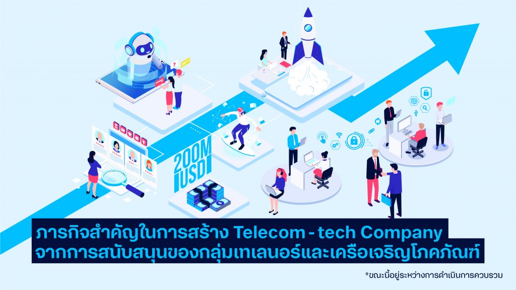 ภารกิจสำคัญในการสร้าง Telecom – Tech Company